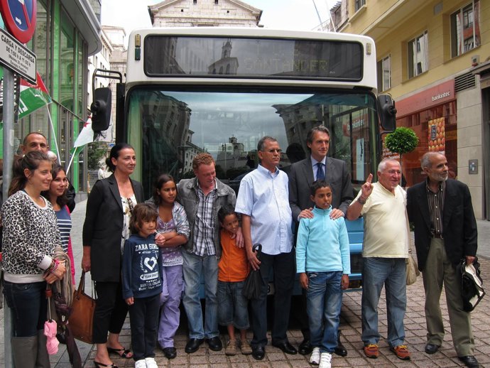El Alcalde Con Representantes Saharauis