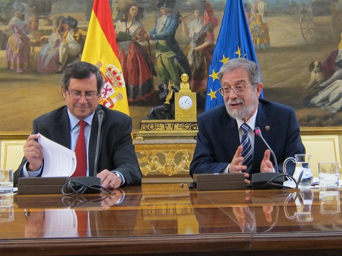 Rubiralta (I) Y Sacristán (D)