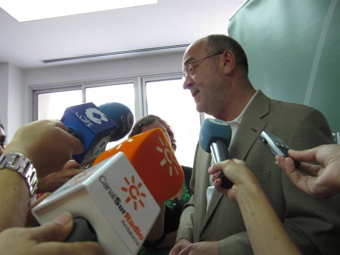 El Delegado Del Gobierno Andaluz En Huelva, Manuel Alfonso Jiménez.