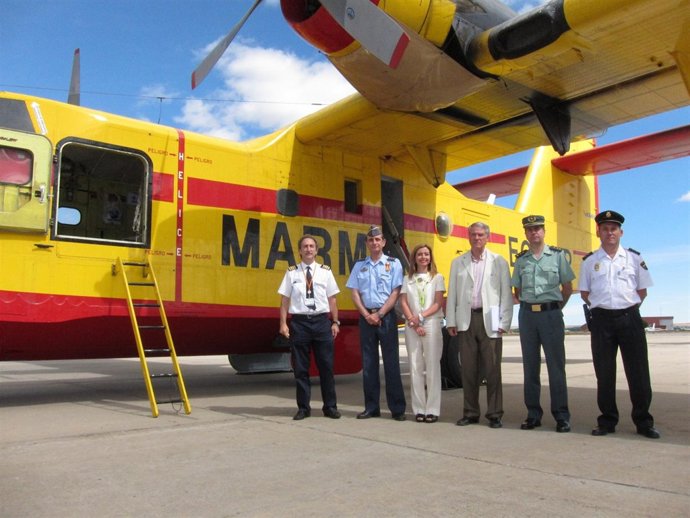 El Subdelegado Del Gobierno En Salamanca Durante Su Visita A Matacán
