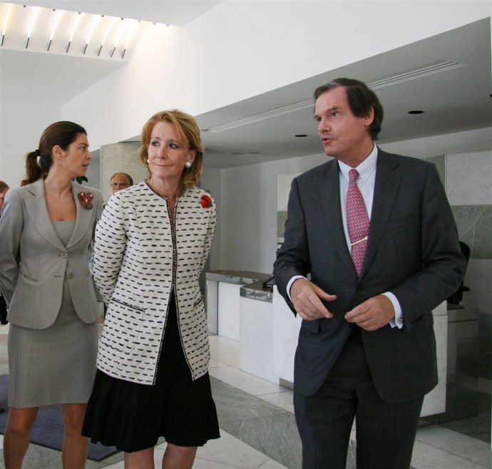 Aguirre Y Belil Visitando Las Instalaciones De Siemens En Munich