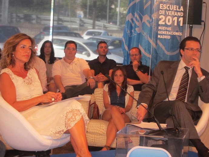 Javier Fernández-Lasquetty Junto A Ana Botella