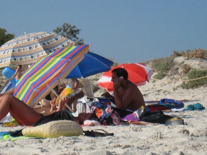 Usuario Portatil Playa