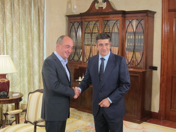 MARTÍN GARITANO Y EL LEHENDAKARI