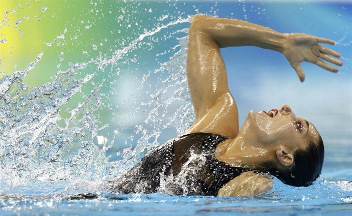 Andrea Fuentes. Natación Sincronizada