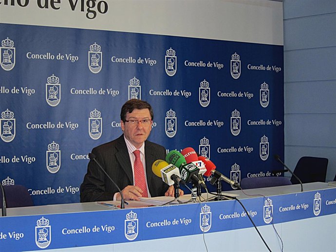 El portavoz municipal socialista en Vigo, Carlos López Font