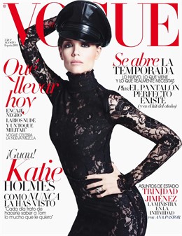 Katie Holmes En La Portada Del Nº De Agosto De 'Vogue' España