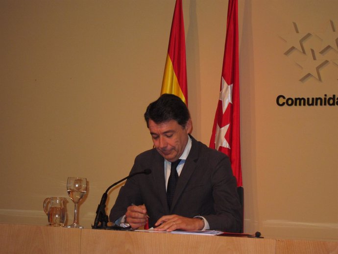Ignacio González En Rueda De Prensa Posterior Al Consejo De Gobierno
