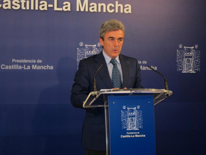 Leandro Esteban Tras El Consejo De Gobierno De C-LM