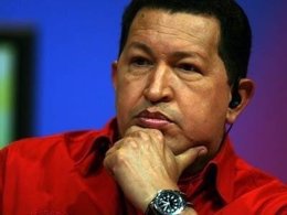 El Presidente Venezolano, Hugo Chávez.