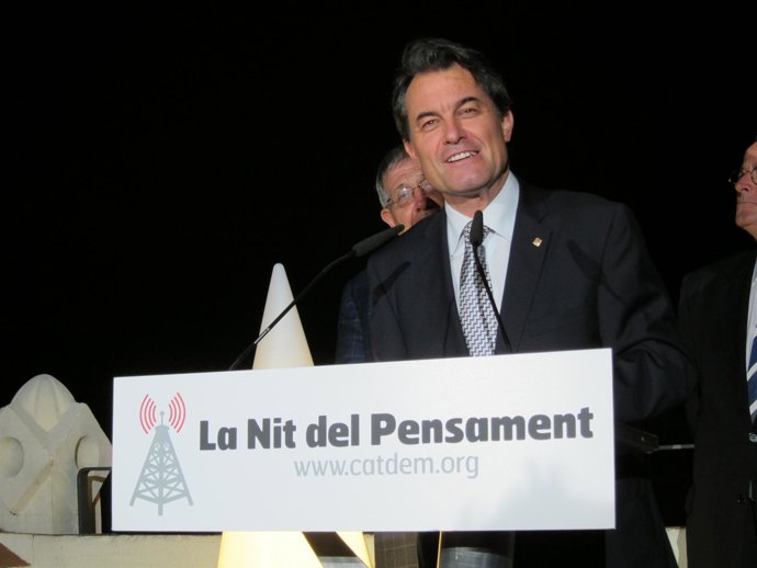 El Presidente De La Generalitat, Artur Mas