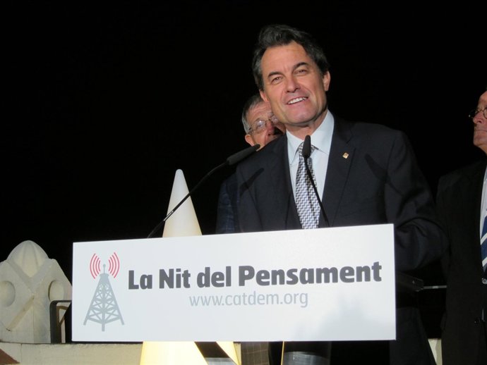 El Presidente De La Generalitat, Artur Mas