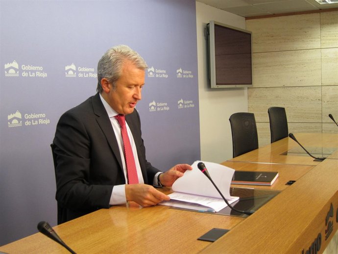 El Portavoz Del Gobierno De La Rioja, Emilio Del Río