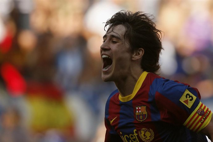 Bojan Celebra El Primer Gol Del Barça