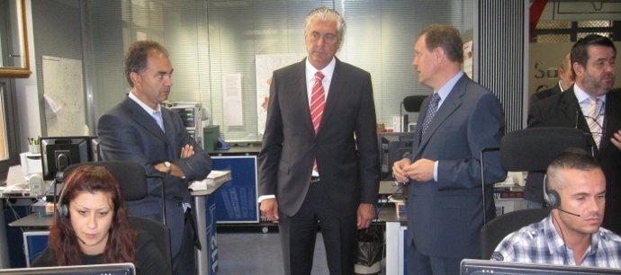 Antonio Suárez En El Centro De Emergencias