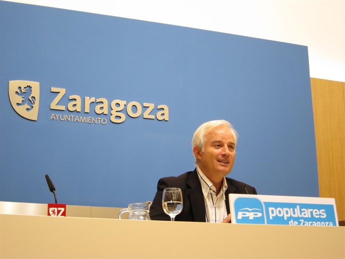El Portavoz Del PP En El Ayuntamiento De Zaragoza, Eloy Suárez