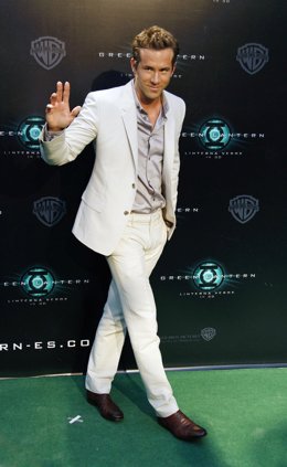 Ryan Reynolds Presenta 'La Linterna Verde' En Madrid 