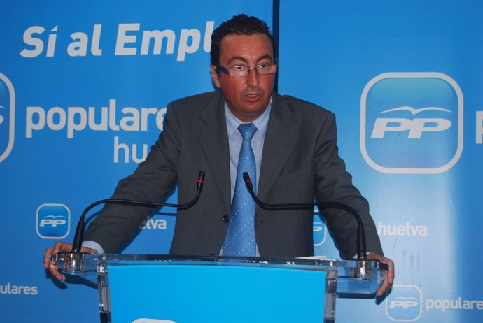 El Presidente Del PP De Huelva, Manuel Andrés González