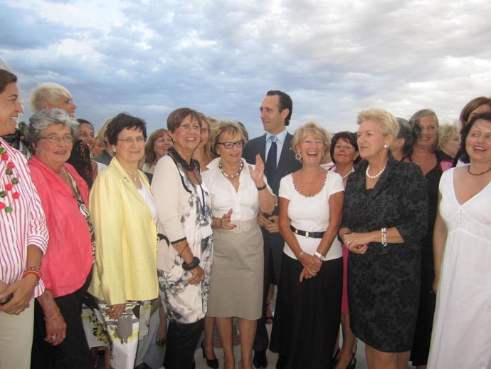 José Ramón Bauzá Y Diputadas Del Partido Popular Europeo