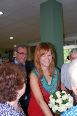 Leire Pajín En San Juan De Aznalfarache.
