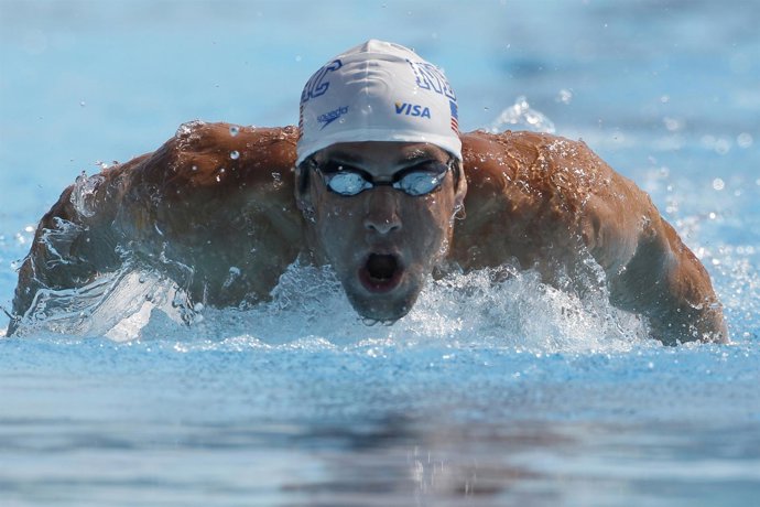 El nadador estadounidense Michael Phelps