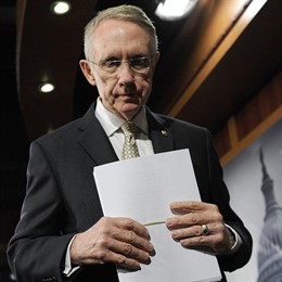 Harry Reid, partido demócrata en el Senado