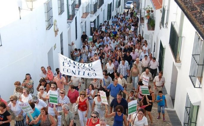 Manifestación En Higuera