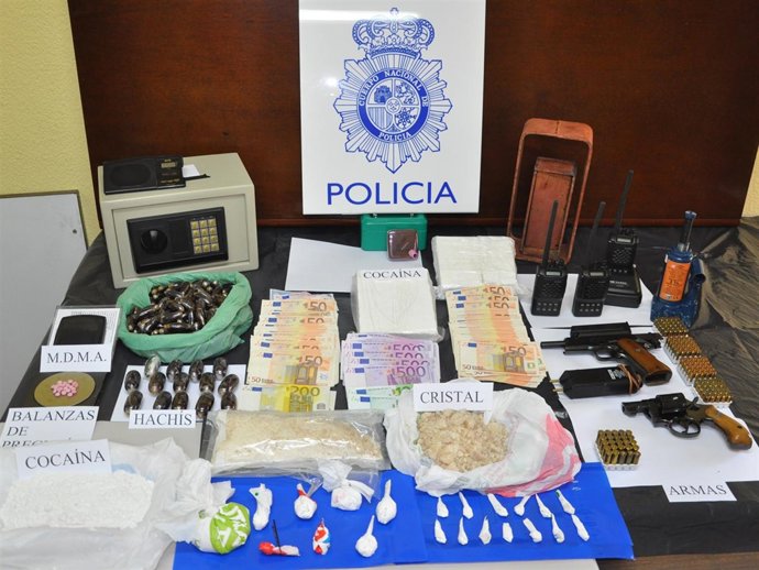 Efectos Intervenidos En Un Registro Domiciliario En Chiclana