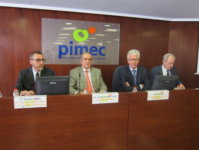 El Presidente De Pimec, Josep González