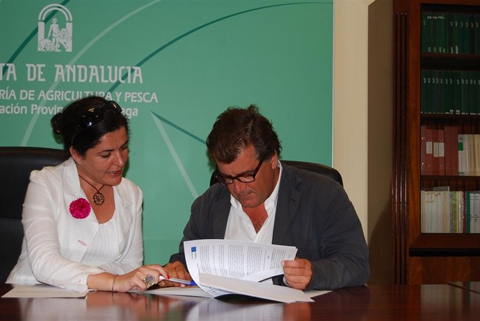 La Delegada Provincial De Agricultura, Monica Bermudez