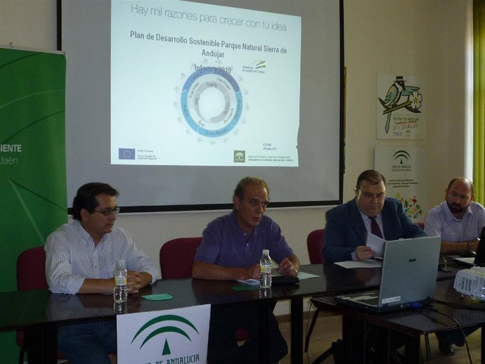 Moisés Muñoz Hace Balance De La Inversión En El Parque De La Sierra De Andújar