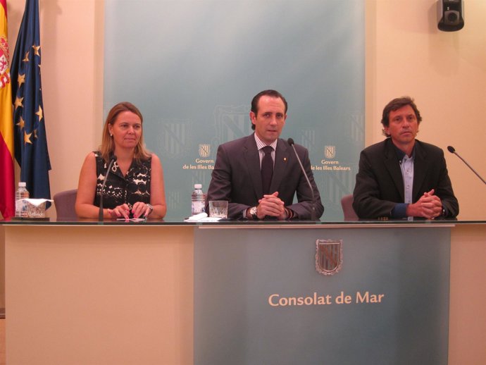 Maria Salom, José Ramón Bauzá Y Mateo Isern 