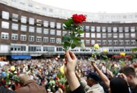 La marcha contra la violencia celebrada en Oslo reúne al menos a 100.000 personas