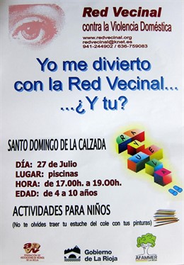 Cartel De La Red Vecinal