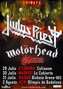 Cartel Promocional De La Gira