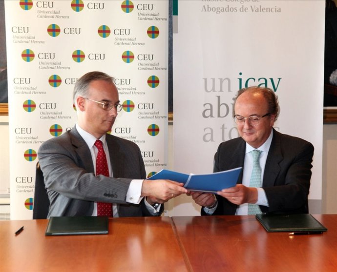 Convenio Entre El CEU Y El ICAV