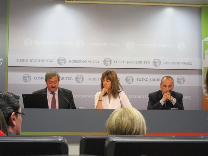 Imagen De La Rueda De Prensa Tras El Consejo De Gobierno Vasco