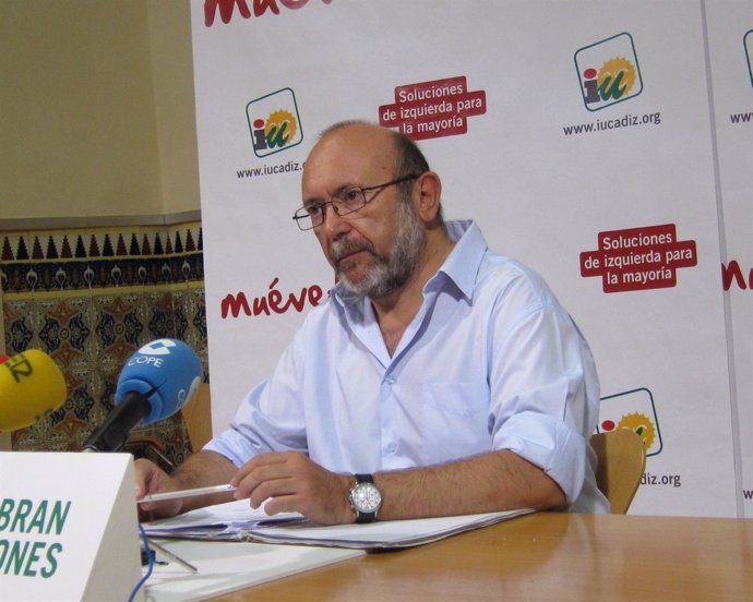El Parlamentario Andaluz De IU Por Cádiz, Ignacio García