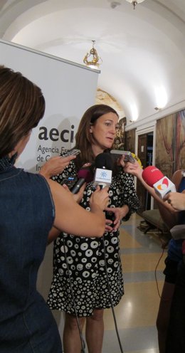 La Secretaria De Estado De Cooperación Internacional, Soraya Rodríguez