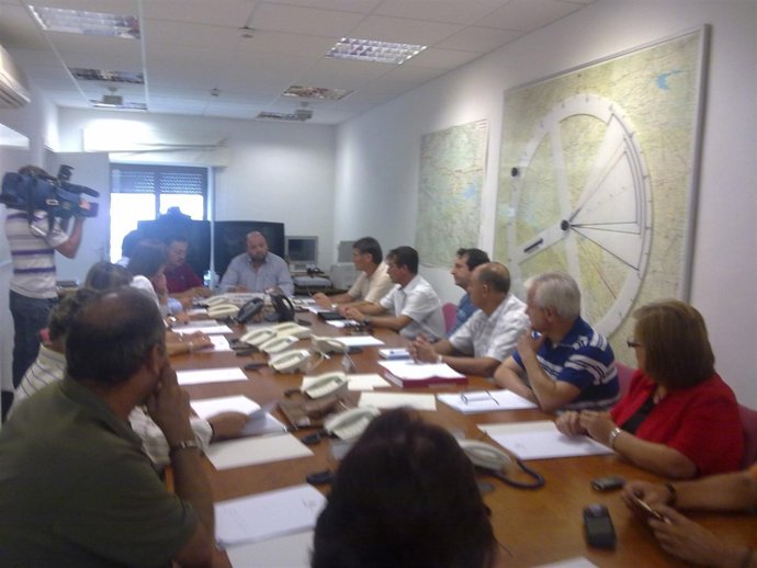 Reunión Del Subdelegado Del Gobierno En Cáceres Con Los Alcaldes De La Zona De A
