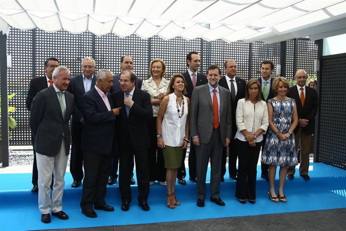 Rajoy Se Reúne Con Los Presidentes Autonómicos Del PP