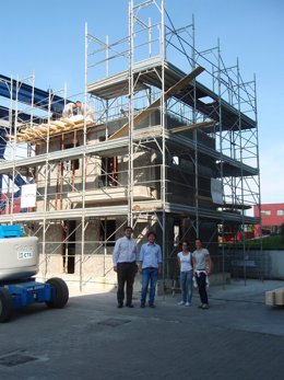 Imagen Del Edificio En Italia Del Proyecto De La Universidad De Alicante