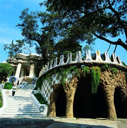 'Elefante' De La Entrada Del Parque Güell De Barcelona