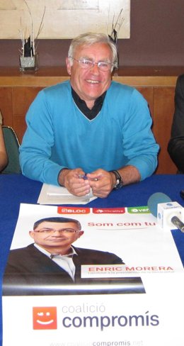 El Portavoz De Compromís En El Ayuntamiento De Valencia, Joan Ribó. 