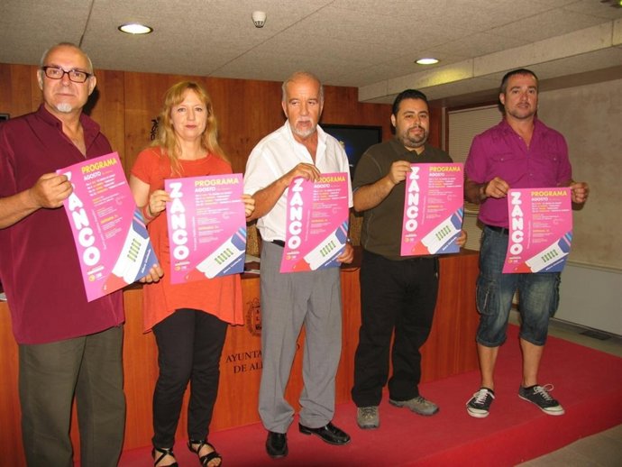 Ángel Casado, Rubén Yuste Y Miguel Valor Entre Otros Organizadores