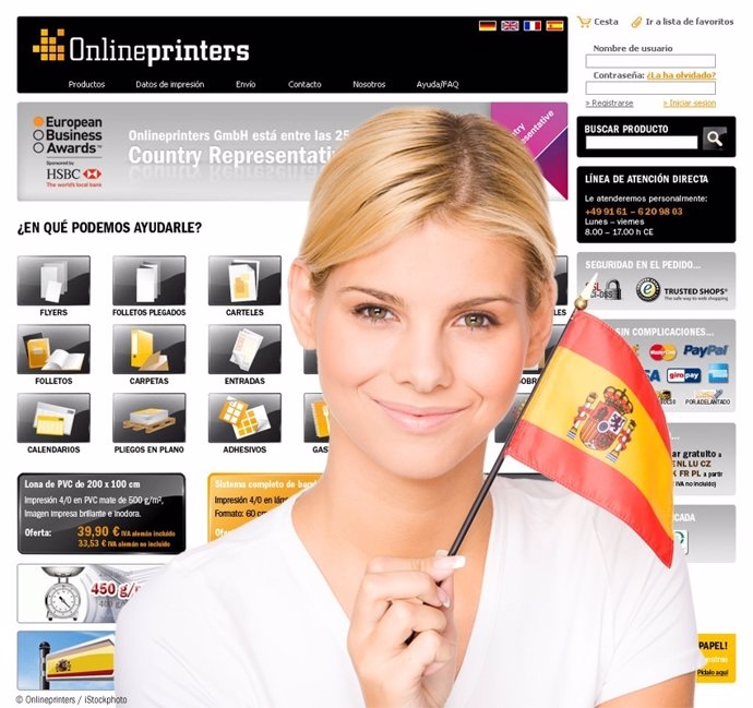 Onlineprinters Gmbh Abre Su Tienda Virtual En España