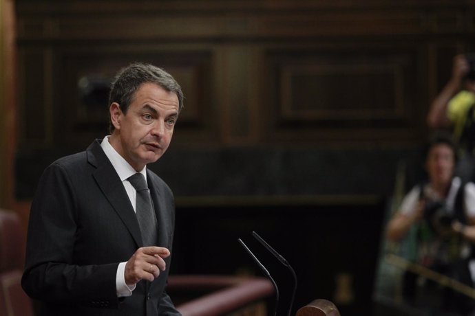 Zapatero, En El Congreso De Los Diputados