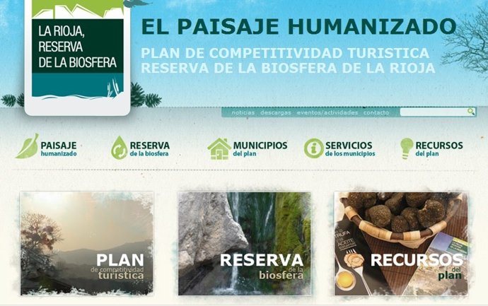 Web De La Reserva De La Biosfera Riojana: 'Www.Paisajehumanizado.Com'