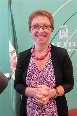 Martínez Aguayo, Antes De Una Rueda De Prensa En Madrid