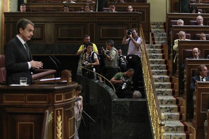 Zapatero En El Congreso De Los Diputados